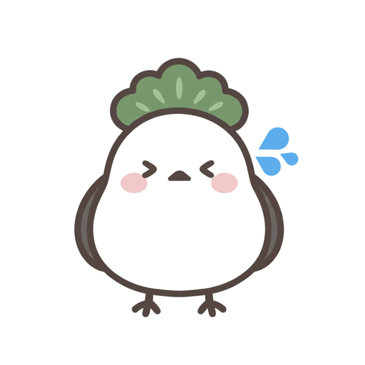 ポンポンえなが(こまった…)